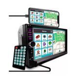 Central Multimídia Universal H-tech Mp5 Espelhamento Usb Bt
