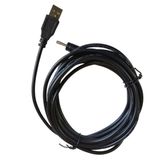Cabo Usb Longo 3mts Para Inalador Nebmesh 2 G-tech