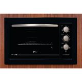 Forno Elétrico de Embutir Fischer 48L Preto - 220V