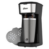 Cafeteira Oster 2day Inox 2 Em 1 Copo Térmico Ocaf200 220v