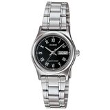 Relógio Feminino Casio Ltp-v006d Prata Analógico Pequeno