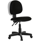 Cadeira Escritório Ergonômica Rcp Preto - Crepe