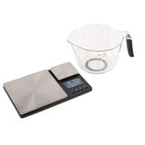 Kit Balança Plataforma Dupla E Tigela Com Medidas Kitchenaid
