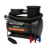 Mini Compressor De Ar 12v 250 Psi 3 Bicos Multilaser - Au601