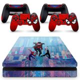 Skin Adesivo Protetor para PS4 Slim Spider-Man Miles Homem Aranha b2