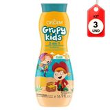 Kit C-03 Grupy Kids 2em1 Xô Embaraço Vegano Shampoo 500ml