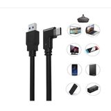Cabo Link 5 Metros Compatível Com Oculus Quest 1 E 2 Usb-c