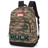 Mochila Escolar Hulk Marvel Infantil Costas Alças Camuflada