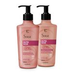 Shampoo + Condicionador 400ml Siage Eudora Nutri Rose