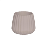 Vaso Cachepot Wave 25cm Antidengue Decoração Branco