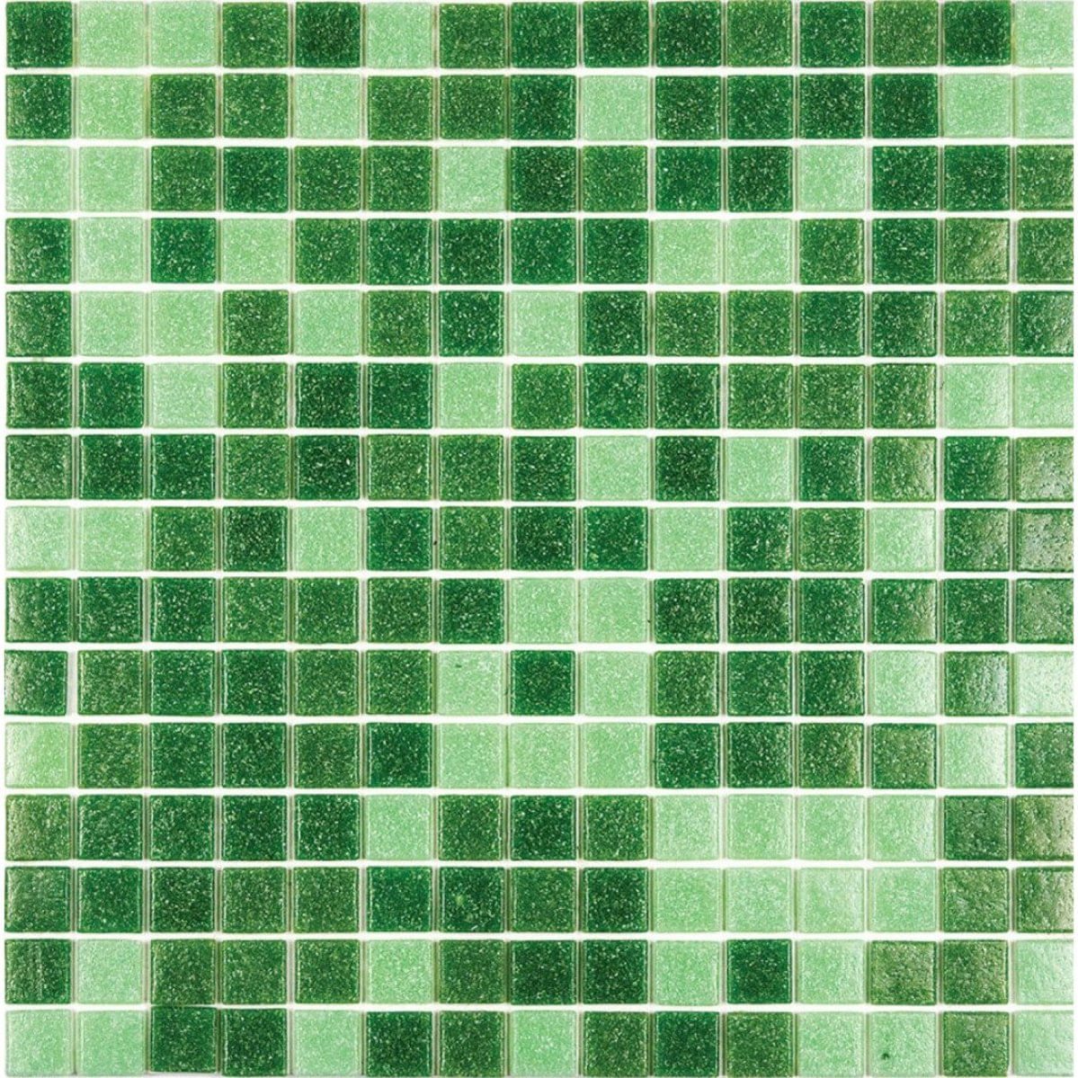 Pastilha De Vidro Fosca Glass Mosaic Verde