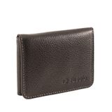 Carteira Masculina Fasolo Couro L Slim H060 Floater Marrom