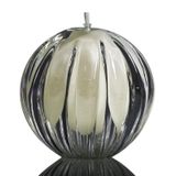 Lamparina Em Cristal Murano Pérola - São Marcos 10cm - 002