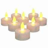 Vela Artificial Com Bateria - Branco Quente - 24 Unidades