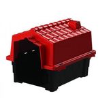 Casa De Cachorro Eco Colors Evo Grande N4 Vermelho Plástico