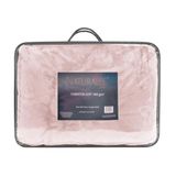 Cobertor Soft Queen 220x240cm 340gr Rosa Naturalle Fashion
