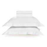 Jogo De Cama Casal 270 Fios Estampado - Karsten Branco