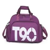 Bolsa Mala Mochila T60 Academia Bagagem Viagem Cor Rosa Clar