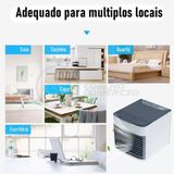 Mini Ar Condicionado Umidificador Portátil Air Cooler 3 Vel