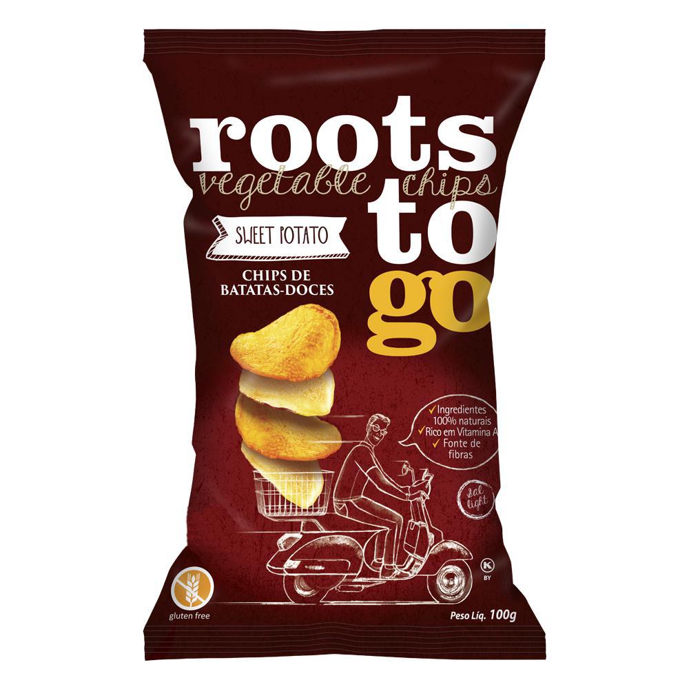 Roots To Go Chips De Batata Doce 100g