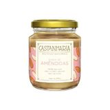 Kit 2 Pasta De Amêndoas Zero Açúcar Vegan Castanharia 210g