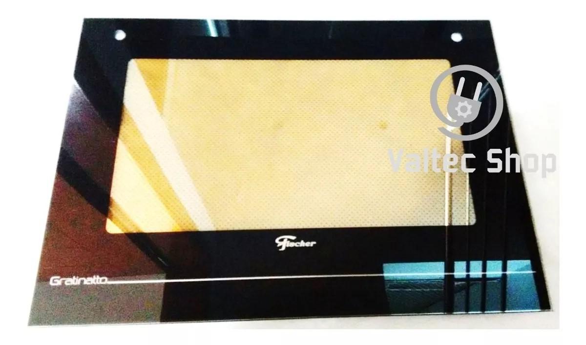 Vidro Forno Fischer Gratinatto De Embutir Externo Original