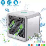 Mini Ar Condicionado Umidificador Portátil Air Cooler 3 Vel