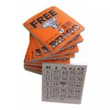 Cartela Bingo 5 Blocos 100 Folhas Total 500 Fls. 11x10cm