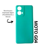 Capa Capinha Aveludada Compatível Para Motorola Moto G04