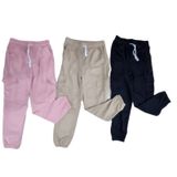 Pacote De 3 Calças Divers Slim Para Mulheres Em Cores Variadas