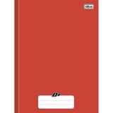 Caderno Brochura Capa Dura Universitário D+ 96 Folhas Vermelho TILIBRA Tilibra