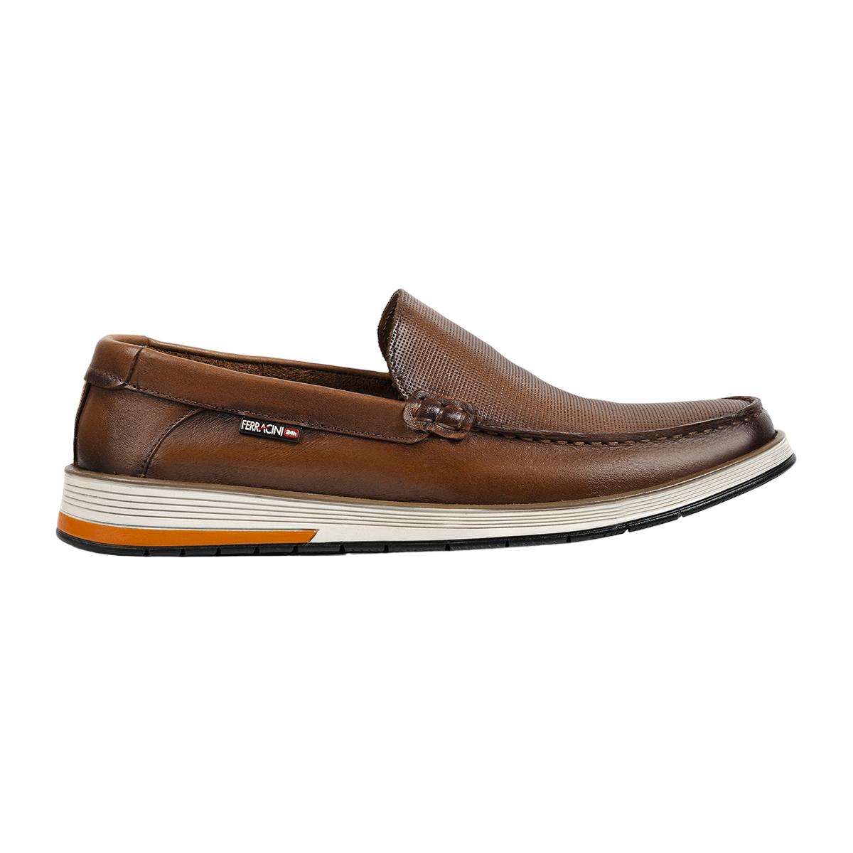 Sapato Ferracini Firenze Cincy Ref 6989-657d Havana 038