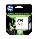 Cartucho De Tinta Cn691Al (675) 9 Ml Tricolor Hp HP HP