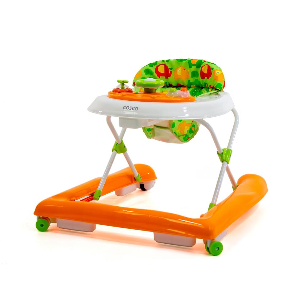 Andador Infantil Para Bebê Follow Cosco Kids - Laranja