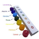 Kit Velas Perfumadas 7 Chakras Equilibrio