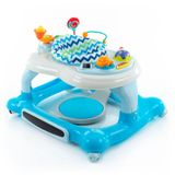 Andador Infantil Para Bebê Goal Walker 4 Em 1 Cosco Kids - Azul