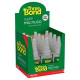 Cola Instantânea Three Bond Super Multi Uso 20g - Embalagem Com 12 Unidades