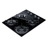 Fogão Cooktop 4 Bocas Consul Cd060ae Preto Bivolt