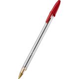 Caneta Bic Esferográfica Clássica 1.0 Mm Cristal Vermelha Bic