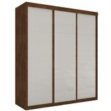 Roupeiro Casal Três Portas Correr Veneza Malbec Off White