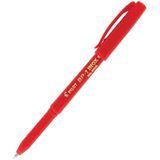 CANETA ESFEROGRAFICA PILOT BP-1 INOX 1.0 VERMELHO