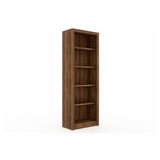 Estante Livreiro Casal Me4104 C/ 4 Prateleiras Amêndoa - Tecno Mobili