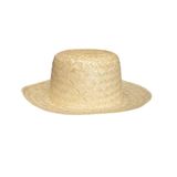 Mini Chapeu De Palha Caipira Festa Junina 28,5cm Com 10un