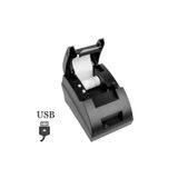 Impressora Térmica Usb 58mm Com 1 Rolo De Papel Para Recibo, Fatura