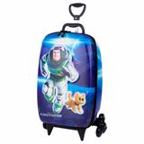 Mochila 3d De Rodinhas Infantil Disney Pixar Buzz Lightyear Maxtoy