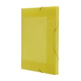 Pasta Aba Elástico Ofício Lombo 2cm DelloFine Amarelo 0242.A.0050 Dello Dello