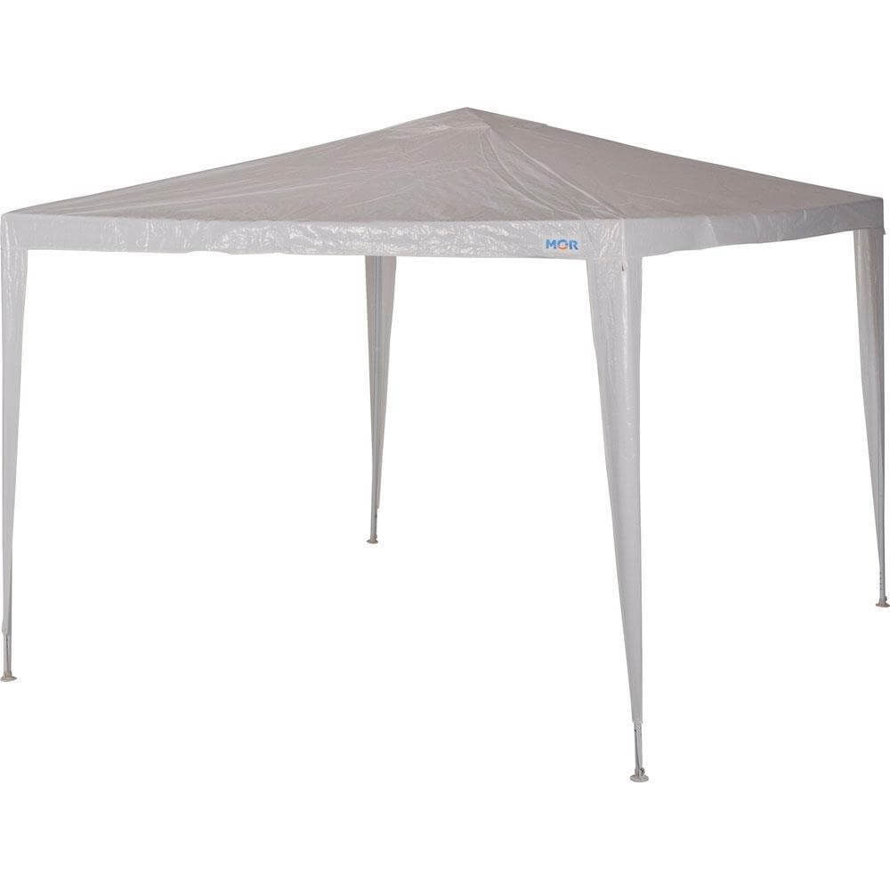 Gazebo Ráfia Branco 3x3m - 3537 - Mor