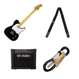 Kit Guitarra Phx + Ampli Meteoro + Correia + Cabo 5m