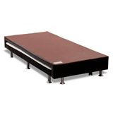 Cama Box Base C Auxiliar Solteiro Revolution Courano Nero Black 88x188 Ortobom