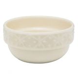 Tigela Bowl Mendi Marfim Petisqueira Cerâmica 440ml